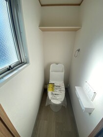 【トイレ】 | クローバー花畑ガーデン | 落ち着いたトイレです