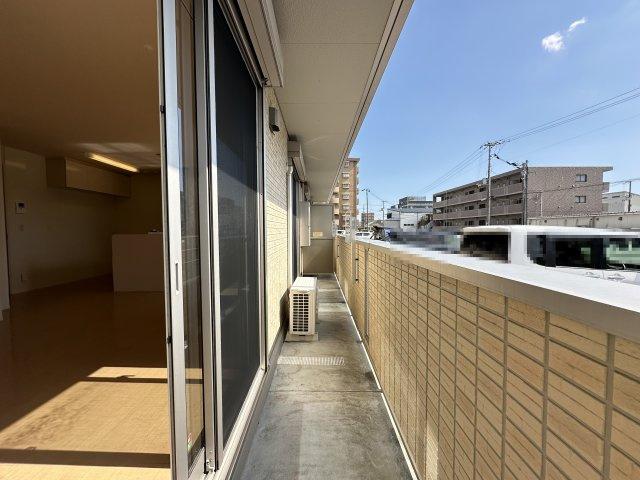 サンハイムのバルコニー
