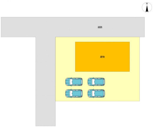 玉村町樋越　中古1379の区画図