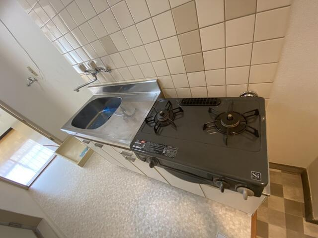 中野区上高田１丁目の賃貸マンションのキッチン