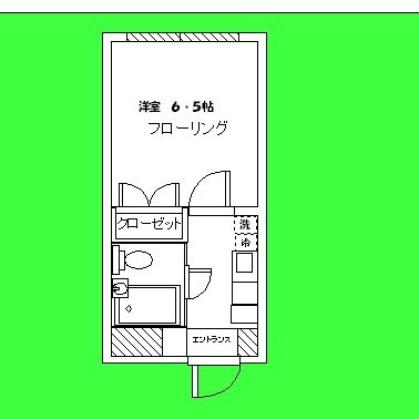 中野区上高田１丁目の賃貸マンションの間取り