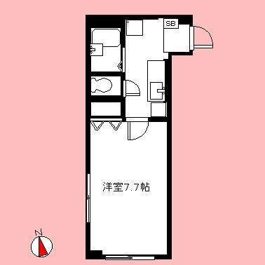 メゾンドルミエールの間取り