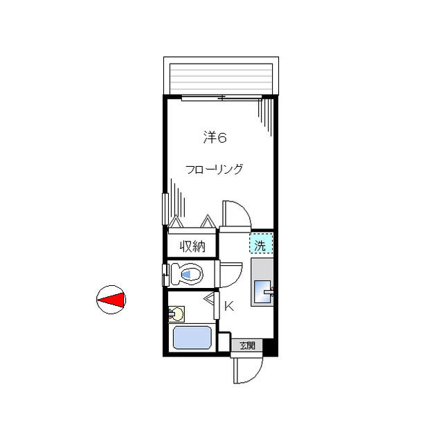 アーケィディア の間取り