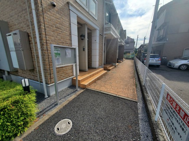 オリーブガーデンの駐車場