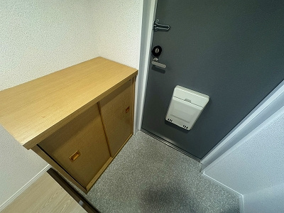 プレジール中嶋 の玄関