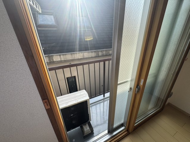 石田ビルのバルコニー