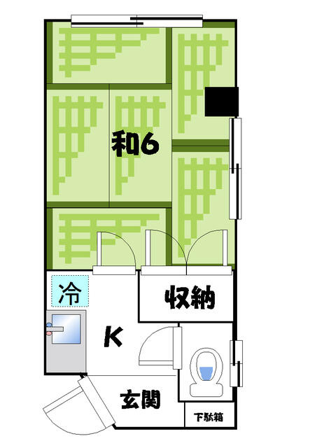 コーポ髙橋 の間取り