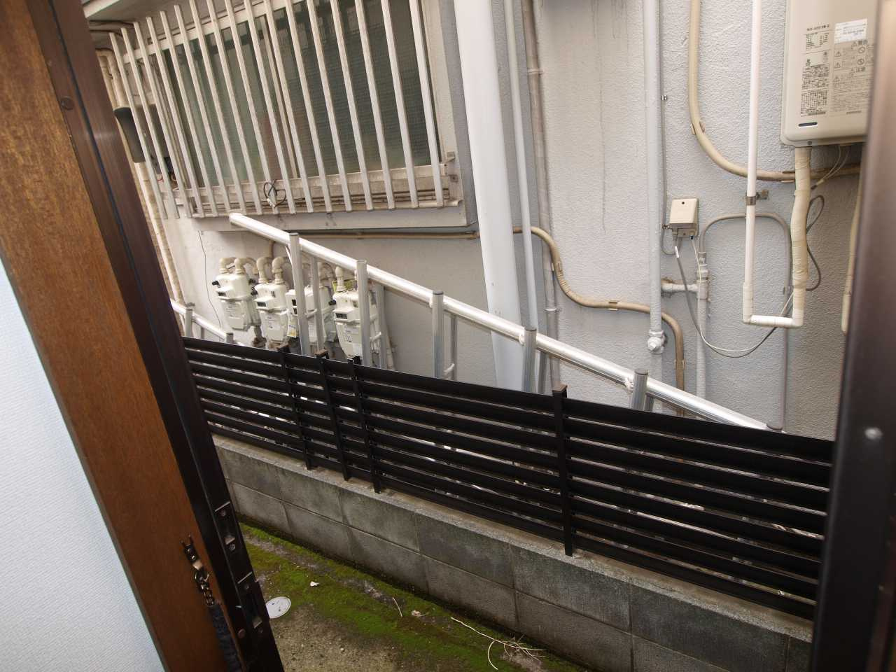 ドリームハイツのバルコニー