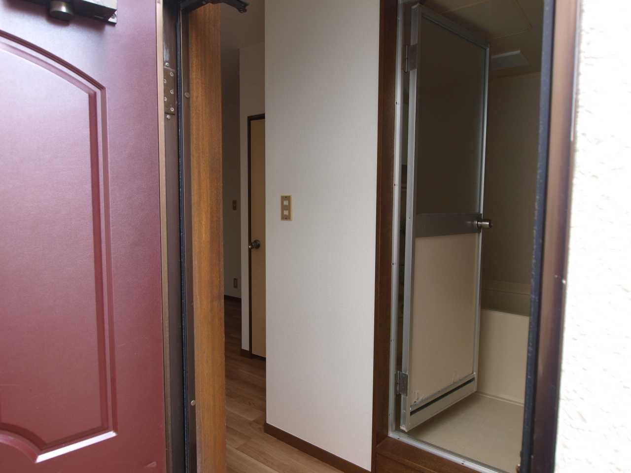 ドリームハイツの玄関