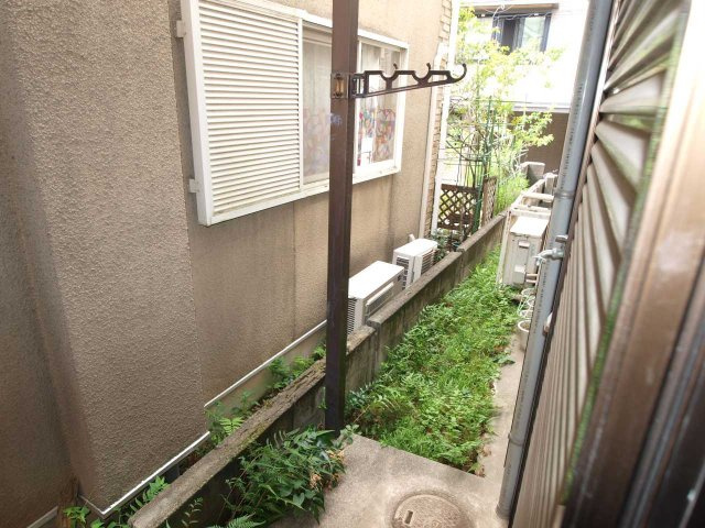 ドリームハイツのバルコニー