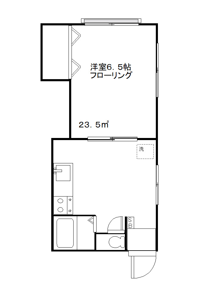 コーポタカラ の間取り