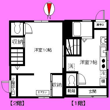 東秋留メゾネット