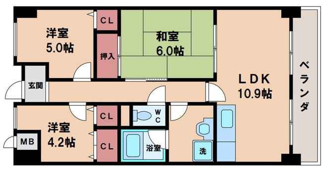 【間取り】 | Serie天王寺東