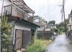 あきる野市雨間　売地の前面道路含む現地写真