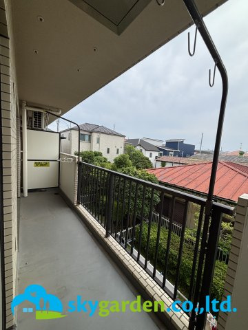 朝日プラザ平塚２のバルコニー