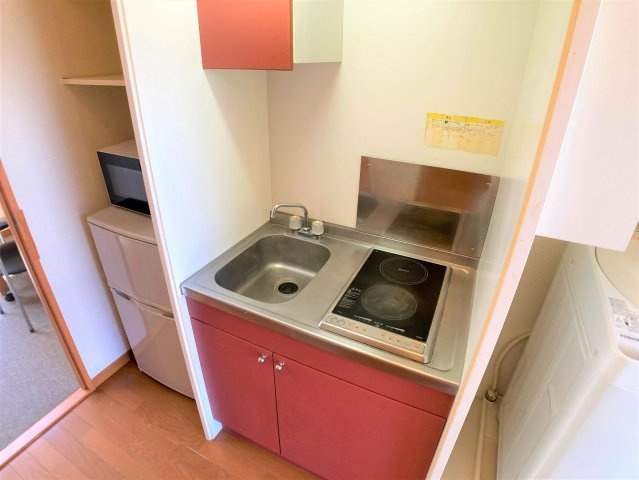 【キッチン】 | 設備・仕様は号室により異なる為、現況を優先致します。