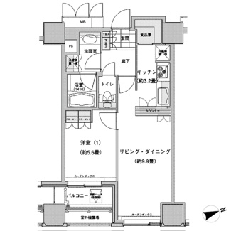 【間取り】 | ウエストパークタワー池袋