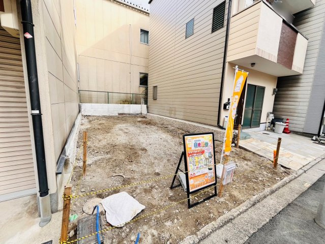 東九条明田町　条件付土地の外観