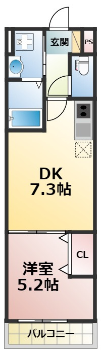 アート北巽の間取り