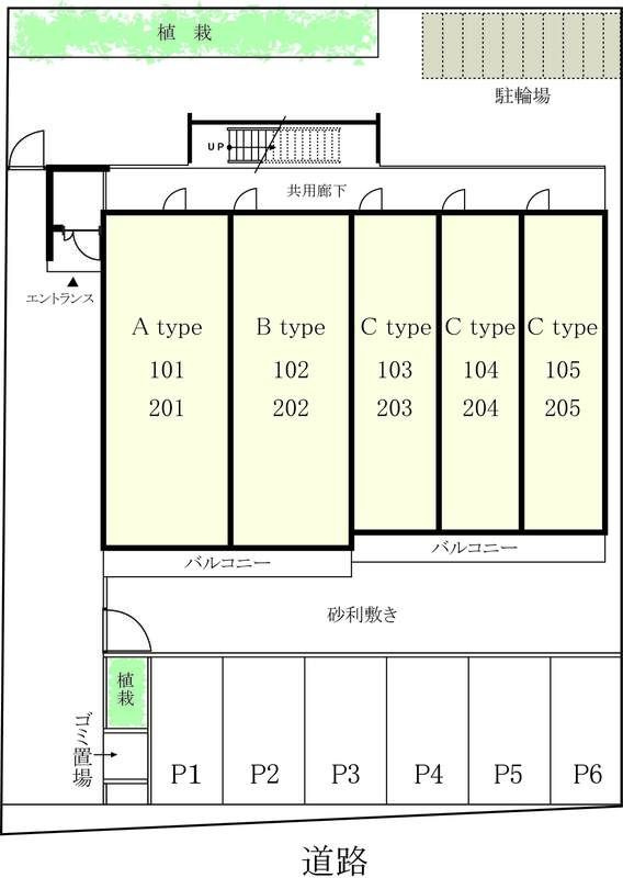リブリ・M&Iの区画図