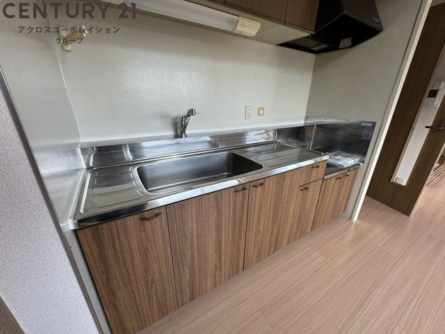 ガスコンロ設置可能なキッチンです！
