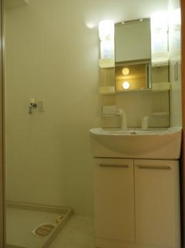 プレジオ六番館の洗面所|洗面