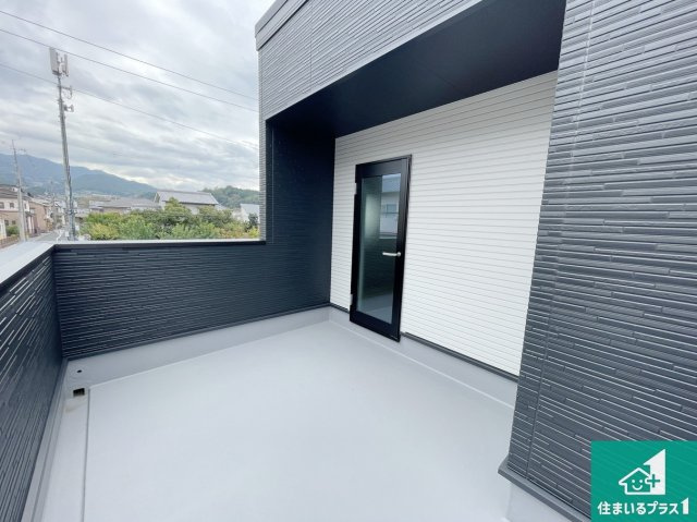 桜井市安倍木材団地　新築一戸建てのバルコニー|日当たりのよいバルコニー！お部屋が開放的に！