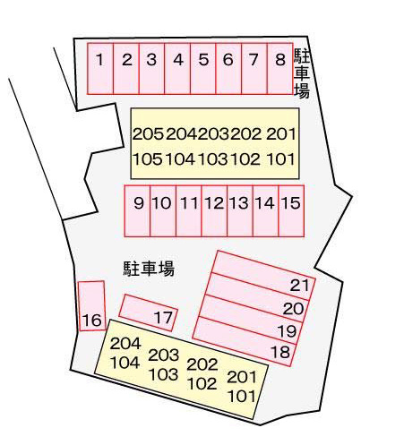 【区画図】 | オアシスＡ | オアシスA棟　203号室　2008/7/26撮影