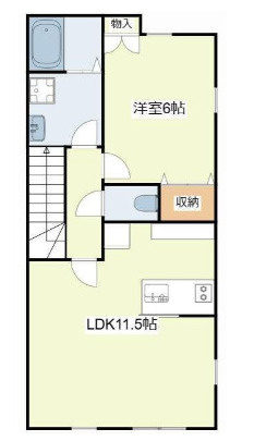 メゾンルーエの間取り
