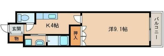 カーサ・キアーラの間取り