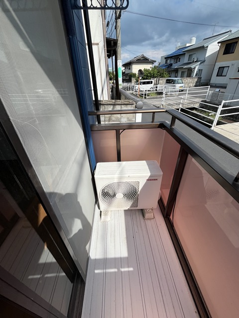 コーポ天根のバルコニー