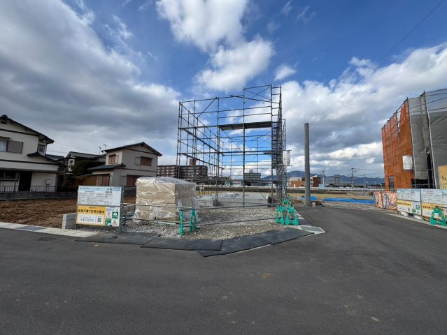 ーARCHI DAYS－アーキデイズー小倉南区朽網東2丁目【小倉南区　新築戸建て】の外観|現地撮影　2024,12,29　ーARCHI DAYS－アーキデイズー小倉南区朽網東2丁目【小倉南区　新築戸建て】