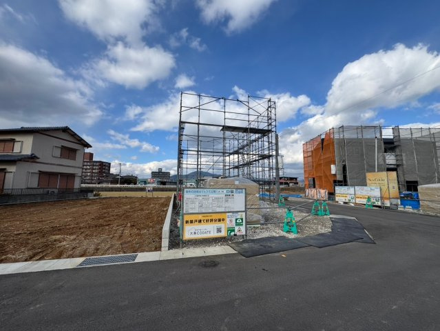 ーARCHI DAYS－アーキデイズー小倉南区朽網東2丁目【小倉南区　新築戸建て】の外観|現地撮影　2024,12,29　ーARCHI DAYS－アーキデイズー小倉南区朽網東2丁目【小倉南区　新築戸建て】