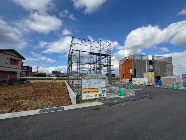 ーARCHI DAYS－アーキデイズー小倉南区朽網東2丁目【小倉南区　新築戸建て】の前面道路含む現地写真|現地撮影　2024,12,29　ーARCHI DAYS－アーキデイズー小倉南区朽網東2丁目【小倉南区　新築戸建て】