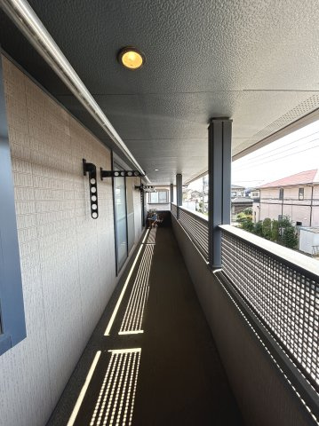 上柏田４丁目　ミサワホーム施工住宅のバルコニー|天気の良い日にはお布団も干せます