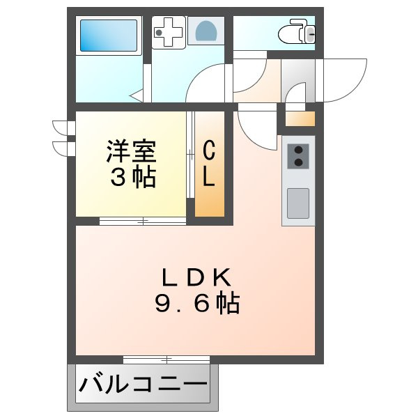ＧＲＡＮＤＴＩＣ　aubeの間取り