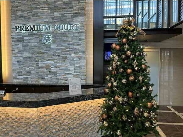 プレミアムコート葵のエントランス