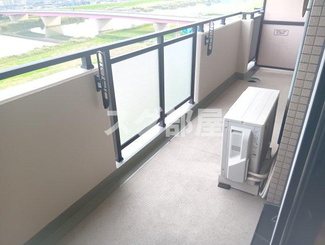 エール 豊岡のバルコニー