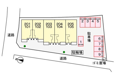 【駐車場】 | 虹