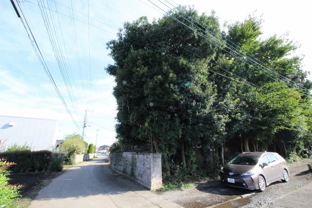 野木町友沼の前面道路含む現地写真|北西側から撮影
