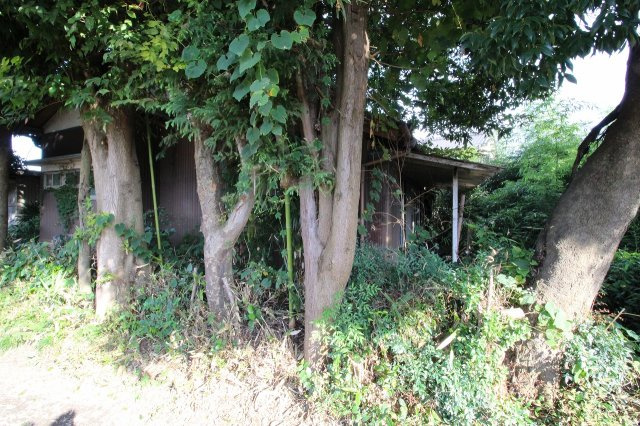 野木町友沼の外観|西側中央建物一部撮影