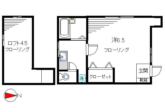 中野区上高田１丁目のアパート