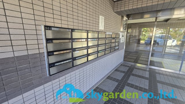 ライオンズマンション茅ヶ崎中央公園のエントランス