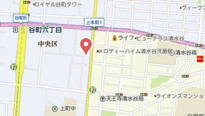 【地図】 | レオンコンフォート谷町六丁目