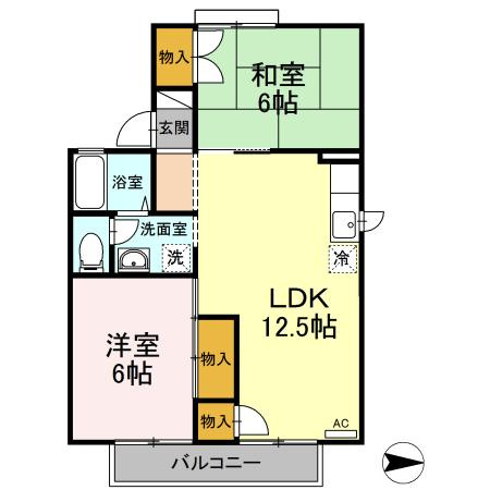 セジュール島本の間取り