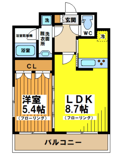 【間取り】 | コンフォリア幡ヶ谷
