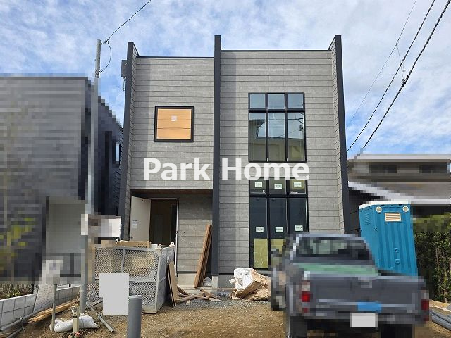 高知市小津町・4号地-新築戸建ての外観|2025.4月：建築中