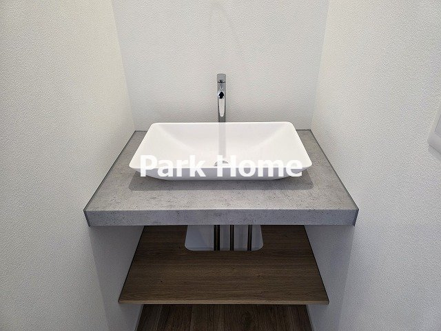 高知市小津町・4号地-新築戸建ての洗面所|２F:洗面