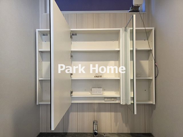 高知市小津町・4号地-新築戸建ての洗面所|１F:洗面