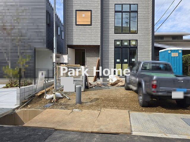 高知市小津町・4号地-新築戸建ての外観|2025.4月：建築中